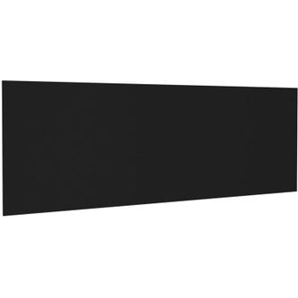 vidaXL Wall Headboard Black 240x1.5x80 cm Engineered Wood Vidaxl
