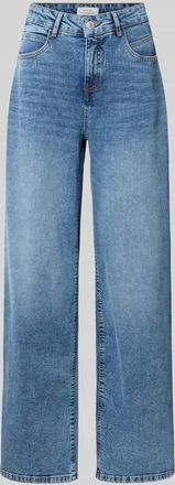 OPUS Wide Leg Jeans mit Eingrifftaschen Modell Miva coastal in Hellblau, Gr&ouml;&szlig;e 36/32