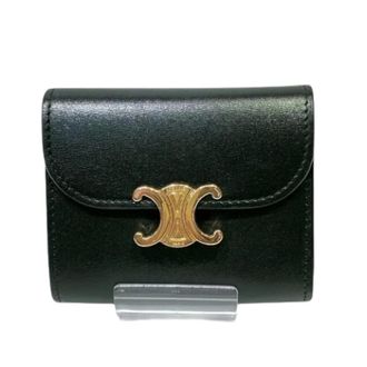 Celine Pre-owned Wallets, female, Black, Size: ONE SIZE Pre-owned Small Flap Wallet