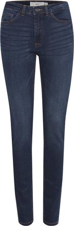 Ichi IHTwiggy Lulu Jeans - Dames - Skinny Jeans - Blauw - W28 L28 - Katoen - Jeans