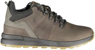 Lumberjack Polyester Sneaker met Gedempte Zool - Heren - Sneakers - Bruin - 44 EU - Polyester - Schoenen