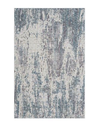 LR Home Lr Home Aliza Modern Distressed Abstract Polyester Indoor Area Rug