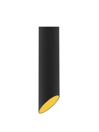 Lumicom Rond Coup&eacute; Plaf&oacute;n Hoja Negro