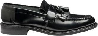 Loake Brighton Loafer - Heren - Loafers - Zwart - 38 EU - Leer - Schoenen