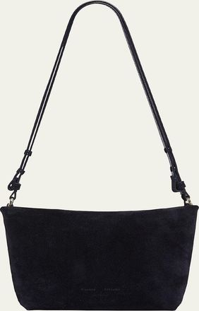 Proenza Schouler Bond Zip Suede Shoulder Bag