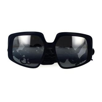 Dolce & Gabbana Sunglasses, female, Black, Size: 56 MM Stylish Sunglasses Black Grey Mirror