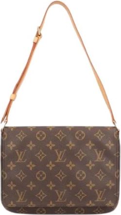Louis Vuitton Pre-owned Vintage Monogram Schoudertas - Dames - Vintage Schoudertas - Bruin - ONE Size - Vintage