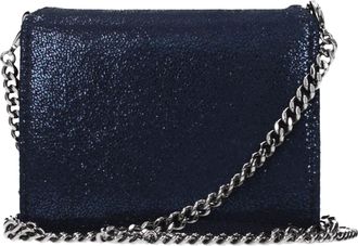 Stella McCartney Womens Blue Leather Wallet