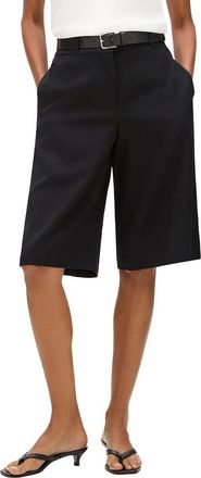 Another Tomorrow Bermuda Pant in Black at Nordstrom, Size 36 32 It
