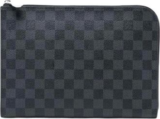 Louis Vuitton Pre-owned Clutches, female, Black, Size: ONE SIZE Pre-owned Pochette