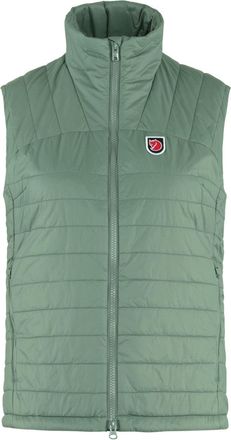Fj&auml;llr&auml;ven Womens Expedition X-Latt Insulated Vest Green XS