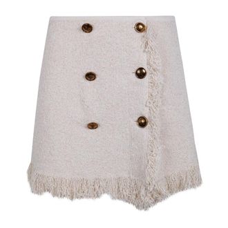 Elisabetta Franchi Mujer, Faldas, Blanco, Talla: M
