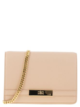 Elisabetta Franchi Schultergurt mit Groumette-Kette