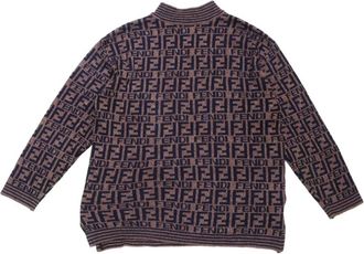 Fendi Maglione Zucca anni 1980 - Marrone