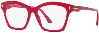 Tom Ford 53mm Square optical glasses in Pink at Nordstrom