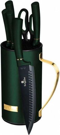 Berlinger Haus Berlinger Haus - Juego De Cuchillos Bh-2580 Con Soporte