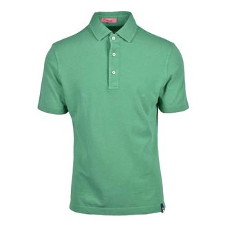 Drumohr Polo Shirts, male, Green, Size: 2XL Polo
