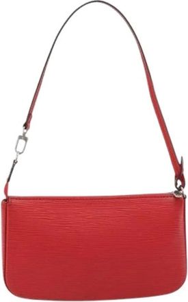 Louis Vuitton Pre-owned Vintage Schoudertas - Dames - Vintage Schoudertas - Rood - ONE Size - Leer - Vintage