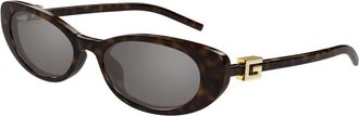 Gucci Cat-eye Zonnebril - Dames - Zonnebrillen - Bruin - 52 MM - Accessoires