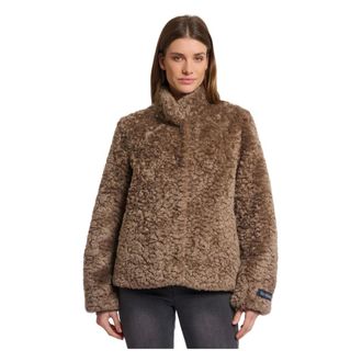 Rino&Pelle Jassen, Dames, Bruin, M, Bruine Kion Jas