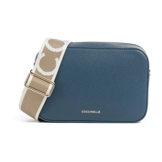 Coccinelle Cross Body Bags, female, Blue, Size: ONE SIZE Tebe Crossbody Bag