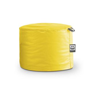 Happers Puff Taburete Polipiel Indoor Amarillo Happers