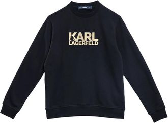 Karl Lagerfeld Felpa KL - Heren - Sweatshirts - Zwart - M - Katoen - Hoodies & sweatvesten