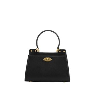 Pourchet Tassen, Dames, Zwart, ONE Size, Leer, Le Trianon PM