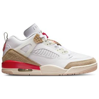 Nike Jordan Mens Spizike Low - Basketball Shoes White/Fire Red Size 10.0