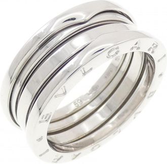 Bulgari White Gold (18K) Band Ring (Pre-Owned)