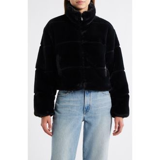 Save The Duck Yuki Reversible Jacket in Black at Nordstrom Rack, Size 00(Xxs)