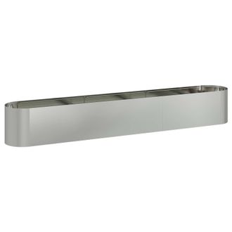 vidaXL Cama De Jard&iacute;n Elevada Acero Galvanizado 280 X 40 X 40 Cm Vidaxl