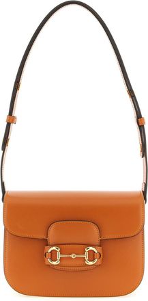 Gucci Orange Horsebit 1955 Small Shoulder Bag