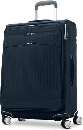 Samsonite Silhouette 18 Softside Expandable 25 Checked Spinner in Deep Navy at Nordstrom