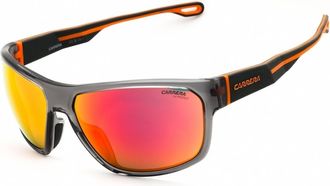 Carrera Red Mirror Wrap Mens Sunglasses CARRERA 4018/S0M9L/UZ 63