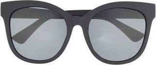 Quay Australia Its My Way 55mm Cat Eye Sunglasses in Black/Smoke at Nordstrom Rack