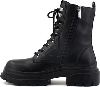 Steve Madden Lace-up Boots - Dames - Veterlaarzen - Zwart - 39 EU - Schoenen