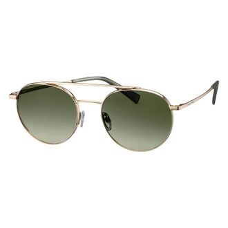 Marc O'Polo Vintage-ge&iuml;nspireerde zonnebril van roestvrij staal - unisex - Accessoires - Geel - Maat: 54 MM