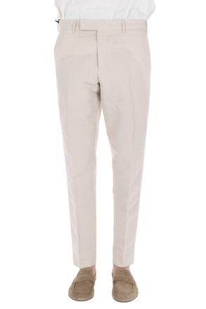 Pantaloni Torino Rebel Fit Linen-Cotton Trousers
