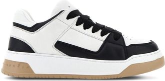 Hogan H667 low-top sneakers - men - Fabric/Calf Leather/Rubber - 9 - White