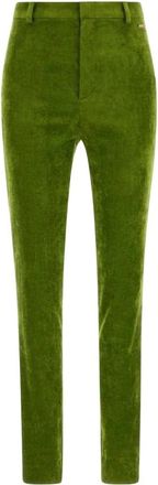 Gucci Mujer, Pantalones, Verde, Talla: L