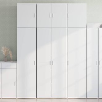 Berkfield Home Highboard White 80x42.5x249 cm Engineered Wood