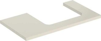 Keramag Keramag - Placa De Lavabo Geberit One, Recortable A La Derecha, 90x3x47 Cm