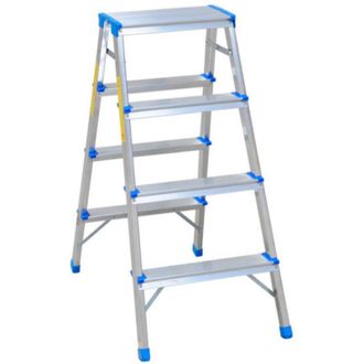 OEM Escalera De Aluminio De Doble Cara 90 Cm 3 Pelda&ntilde;os + Plataforma - Dr8003