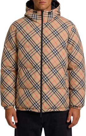 Burberry Beige Reversible Hood Jacket