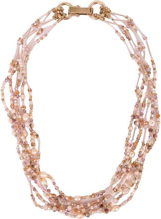 Saachi Saachi Beaded Layered Pearl Necklace