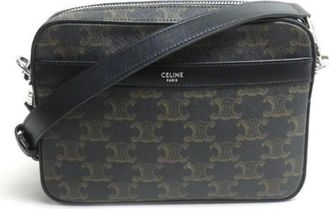 Celine Pre-owned Cross Body Bags, male, Multicolor, Size: ONE SIZE Pre-owned Vintage Shoulder Bag