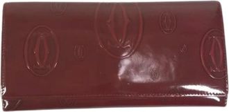Cartier Portafoglio lungo vintage (a libro) Pre-owned - - Pre-owned - Donna - Rosso - ONE SIZE
