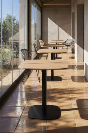 Regalos Miguel Estilo N&oacute;rdico - Mesa Sunset Black 60 Cm - Madera Natural
