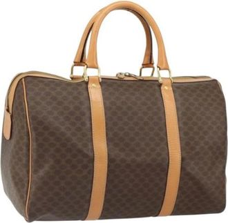 Celine Pre-owned Weekend Bags, female, Brown, Size: ONE SIZE Pre-owned Vintage Weekend Bag